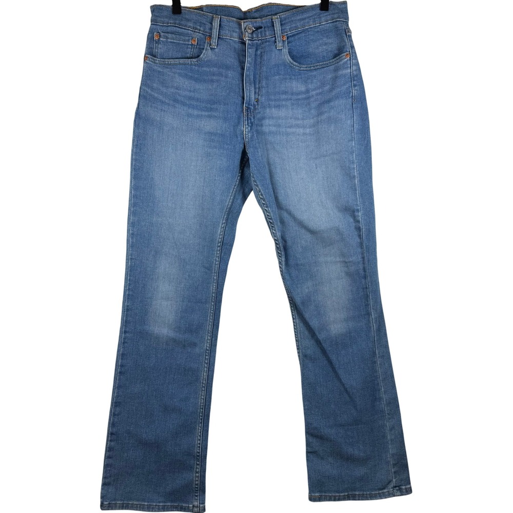 Levi's 527 Slim Bootcut Jeans Mens 32x32 Blue Medium Wash Denim Casual Classic